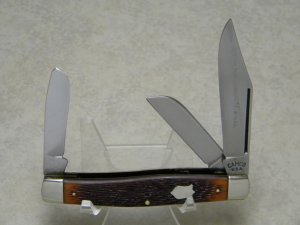 Camco USA Delrin 772 "Robeson USA" Etch Stockman Knife