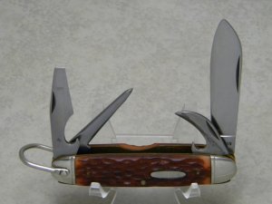 Robeson USA 642214 Strawberry Camp Scout Utility Knife