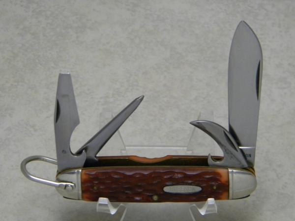 Robeson USA 642214 Strawberry Camp Scout Utility Knife Robeson USA 642214 Strawberry Camp Scout Utility Knife