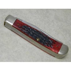 Case XX USA Dark Red Bone DR6354 SS 1994 IBCA Limited Edition 3 Blade Trapper Knife