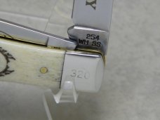Case XX USA 1997 Natural Bone 6354 WH SS 150th Birthday 1847-1997 Wharncliffe Trapper Knife Case XX USA 1997 Natural Bone 6354 WH SS 150th Birthday 1847-1997 Wharncliffe Trapper Knife