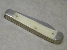 Case XX USA 1997 Natural Bone 6354 WH SS 150th Birthday 1847-1997 Wharncliffe Trapper Knife Case XX USA 1997 Natural Bone 6354 WH SS 150th Birthday 1847-1997 Wharncliffe Trapper Knife