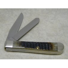 Case XX USA 1998 Burnt Sugar Bone 6254 SS Case's Stainless Tang Stamp Collection Trapper Knife Case XX USA 1998 Burnt Sugar Bone 6254 SS Case's Stainless Tang Stamp Collection Trapper Knife