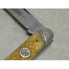 Winchester Trademark USA 1995 Bone 39049 Cartridge Series Sowbelly Whittler Knife Winchester Trademark USA 1995 Bone 39049 Cartridge Series Sowbelly Whittler Knife