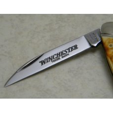 Winchester Trademark USA 1991 Stag 2935S Wharncliffe Half Whittler Knife