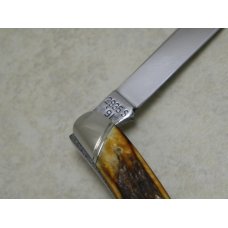 Winchester Trademark USA 1991 Stag 2935S Wharncliffe Half Whittler Knife