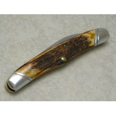 Winchester Trademark USA 1991 Stag 2935S Wharncliffe Half Whittler Knife