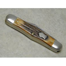 Winchester Trademark USA 1991 Stag 3902S Whittler Knife Winchester Trademark USA 1991 Stag 3902S Whittler Knife