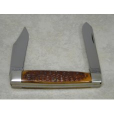 Case Classic 1990 Antique Brown Bone 62075 SP Bow Tie Shield Moose Knife Case Classic 1990 Antique Brown Bone 62075 SP Bow Tie Shield Moose Knife