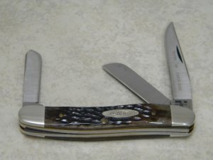 Case XX SS USA 9 Dot (1981) Bone 6318HP SSP Tested XX Razor Edge Stockman Knife