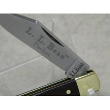 LL Bean Wood & Brass 1 Blade Pocket Jack Knife LL Bean Wood & Brass 1 Blade Pocket Jack Knife