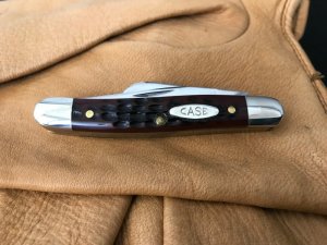 Case 63027 Small Stockman Knife 1981 Brown Jigged Delrin MINT!