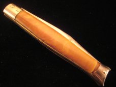 SHUR –SNAP  COLONIAL    FISHTAIL   AUTO   KNIFE  1948 –  1952  OLD VINTAGE  KNIVES