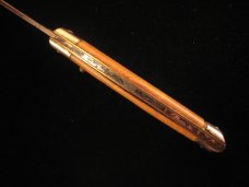 SHUR –SNAP  COLONIAL    FISHTAIL   AUTO   KNIFE  1948 –  1952  OLD VINTAGE  KNIVES