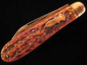 H. BOKER & CO’S  IMPROVED  CUTLERY   BONE   JACK  KNIFE  1896 – 1914   OLD  VINTAGE   KNIVES