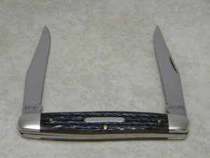 Kabar MP92 Made in USA Jigged Bone Muskrat Knife c.1992
