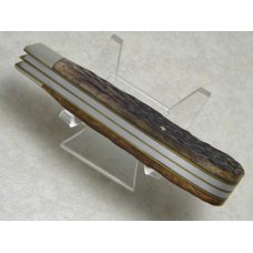 Camillus NY USA CCC-1 Bone Classic Cartridge 45-70 GOV'T Jumbo Trapper Knife in Box Camillus NY USA CCC-1 Bone Classic Cartridge 45-70 GOV'T Jumbo Trapper Knife in Box