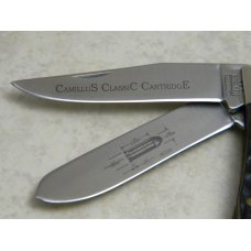 Camillus NY USA CCC-5 Bone Classic Cartridge Bone .45 Colt Trapper Knife in Box Camillus NY USA CCC-5 Bone Classic Cartridge Bone .45 Colt Trapper Knife in Box