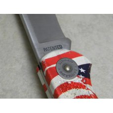 Camillus New York USA Ol' Glory LEV-R-LOK Model 5848F "God Bless America" Lockback Knife in Box Camillus New York USA Ol' Glory LEV-R-LOK Model 5848F "God Bless America" Lockback Knife in Box