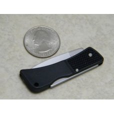 Gerber 200 Portland OR USA Black Micro LST Lockback Knife in Box Gerber 200 Portland OR USA Black Micro LST Lockback Knife in Box