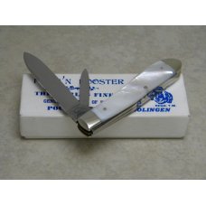 Fight'n Rooster Germany Pearl "The Tennessean" Teardrop Jack Knife in Box c.1987