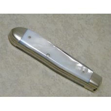 Fight'n Rooster Germany Pearl "The Tennessean" Teardrop Jack Knife in Box c.1987