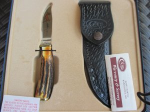 Case Sambar Stag  Deer Hunter Fixed Blade Gift Set 
