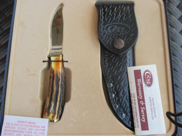 Case Sambar Stag Deer Hunter Fixed Blade Gift Set Case Sambar Stag Deer Hunter Fixed Blade Gift Set