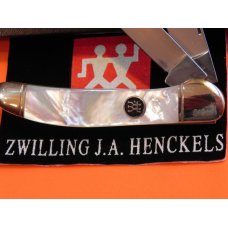 Zwilling J A Henckels 2 Blade Copperhead Pocket Knife w/ Fiery Mother of Pearl Handles -NOS Zwilling J A Henckels 2 Blade Copperhead Pocket Knife w/ Fiery Mother of Pearl Handles -NOS