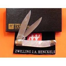 Zwilling J A Henckels 2 Blade Copperhead Pocket Knife w/ Fiery Mother of Pearl Handles -NOS Zwilling J A Henckels 2 Blade Copperhead Pocket Knife w/ Fiery Mother of Pearl Handles -NOS