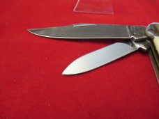 Case XX Smooth White Bone Handle Copperhead Pattern # 6249 CV 