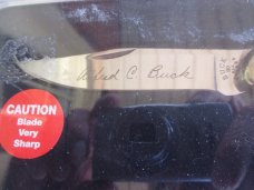 Buck 110 lockback Alfred C. Buck Founders Edition Buck 110 lockback Alfred C. Buck Founders Edition
