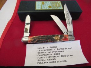 Canal Street Cutlery Red Stag Stockman Item # 3126283