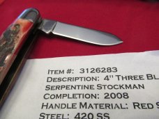 Canal Street Cutlery Red Stag Stockman Item # 3126283 Canal Street Cutlery Red Stag Stockman Item # 3126283