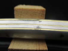 Terrrier Mother Of Pearl Dogleg Jack Knife Terrrier Mother Of Pearl Dogleg Jack Knife