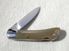 NEW OLD STOCK ITALIAN AKC AUTO SPEED HUNTER GENUINE BRAZILIAN HORN WITH SHEATH NEW OLD STOCK ITALIAN AKC AUTO SPEED HUNTER GENUINE BRAZILIAN HORN WITH SHEATH