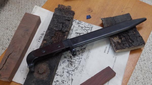 1958 Polish AK47 Bayonet with Scabard