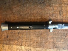 Vintage Old A&K ITALY big picklock switchblade horn handles Vintage Old A&K ITALY big picklock switchblade horn handles