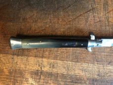 Vintage Old A&K ITALY big picklock switchblade horn handles Vintage Old A&K ITALY big picklock switchblade horn handles