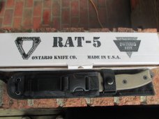 RAT 5  Fixed Blade  (Randall's Adventure Training)  by Ontario Knife Company