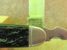 Fairmount Cutlery Co. NY  USA Scout Knife 
