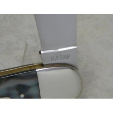 Kabar KA-BAR Made in USA ETN 91 Imitation Black Pearl Elephant Toe Sunfish Whittler Knife c.1991 Kabar KA-BAR Made in USA ETN 91 Imitation Black Pearl Elephant Toe Sunfish Whittler Knife c.1991