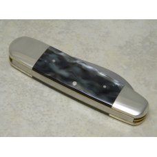 Kabar KA-BAR Made in USA ETN 91 Imitation Black Pearl Elephant Toe Sunfish Whittler Knife c.1991 Kabar KA-BAR Made in USA ETN 91 Imitation Black Pearl Elephant Toe Sunfish Whittler Knife c.1991