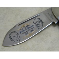 Smith & Wesson USA Micarta "The Founders 144th Anniversary 1852-1996" First Run Elephant Toe Knife Smith & Wesson USA Micarta "The Founders 144th Anniversary 1852-1996" First Run Elephant Toe Knife