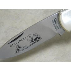 Parker Cut. Co. Japan Wood "Little Grizzly" Large Lockback Knife Parker Cut. Co. Japan Wood "Little Grizzly" Large Lockback Knife