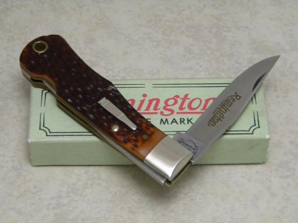 Remington UMC USA 1984 Delrin R1173L Baby Bullet Lockback Knife in Box Remington UMC USA 1984 Delrin R1173L Baby Bullet Lockback Knife in Box