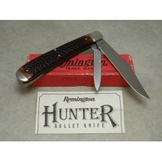 Remington Bullet 1986 Delrin R1263 Hunter Large Trapper Knife in Box Remington Bullet 1986 Delrin R1263 Hunter Large Trapper Knife in Box