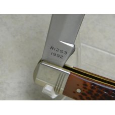 Remington UMC USA 1992 Delrin R1253 Bullet Guide Lockback Knife in Yellow Box Remington UMC USA 1992 Delrin R1253 Bullet Guide Lockback Knife in Yellow Box
