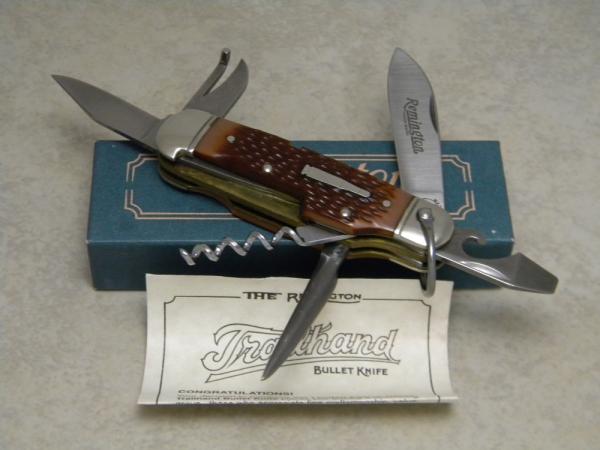 Remington UMC USA 1996 Delrin R3843 Bullet Trailhand Utility Knife in Box Remington UMC USA 1996 Delrin R3843 Bullet Trailhand Utility Knife in Box