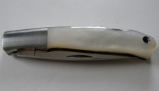Mint Custom Hand made MOKI Knife With Original box and sheath